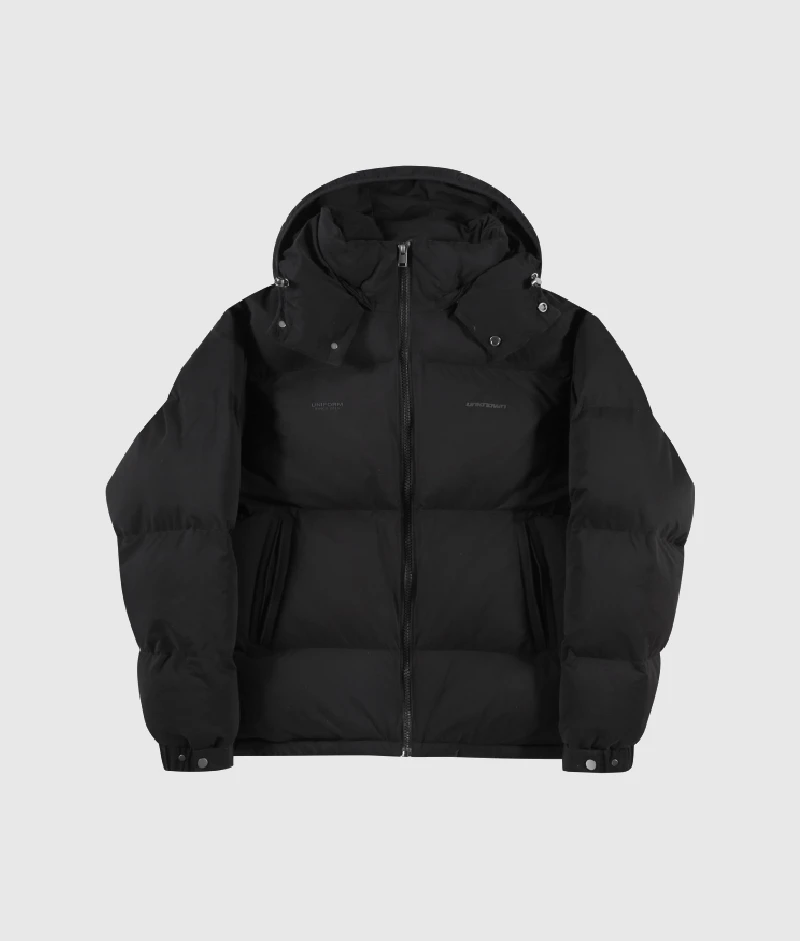 Unknown London Uniform Puffer V2 Jacket Black